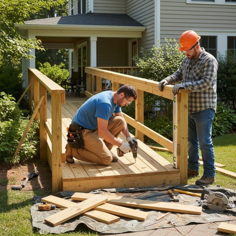 Handicap Ramp Repair in Olathe, KS