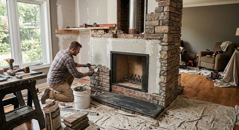 Fireplace Remodeling Service in Katy, TX
