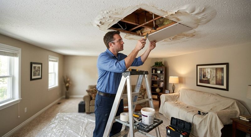 Leaking Ceiling Repair in Littleton, CO
